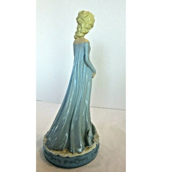 Anna & Elsa Disney Frozen Lot 2 Statues 12" Dolls Figurines British Exclusive - Picture 12 of 16